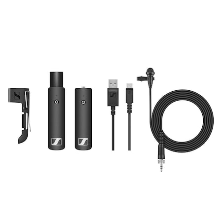 Sennheiser Lavalier Set With Me2-Ii Clip-On Lapel Mic; Xsw-D Mini Jack Tx; Xsw-D 508485